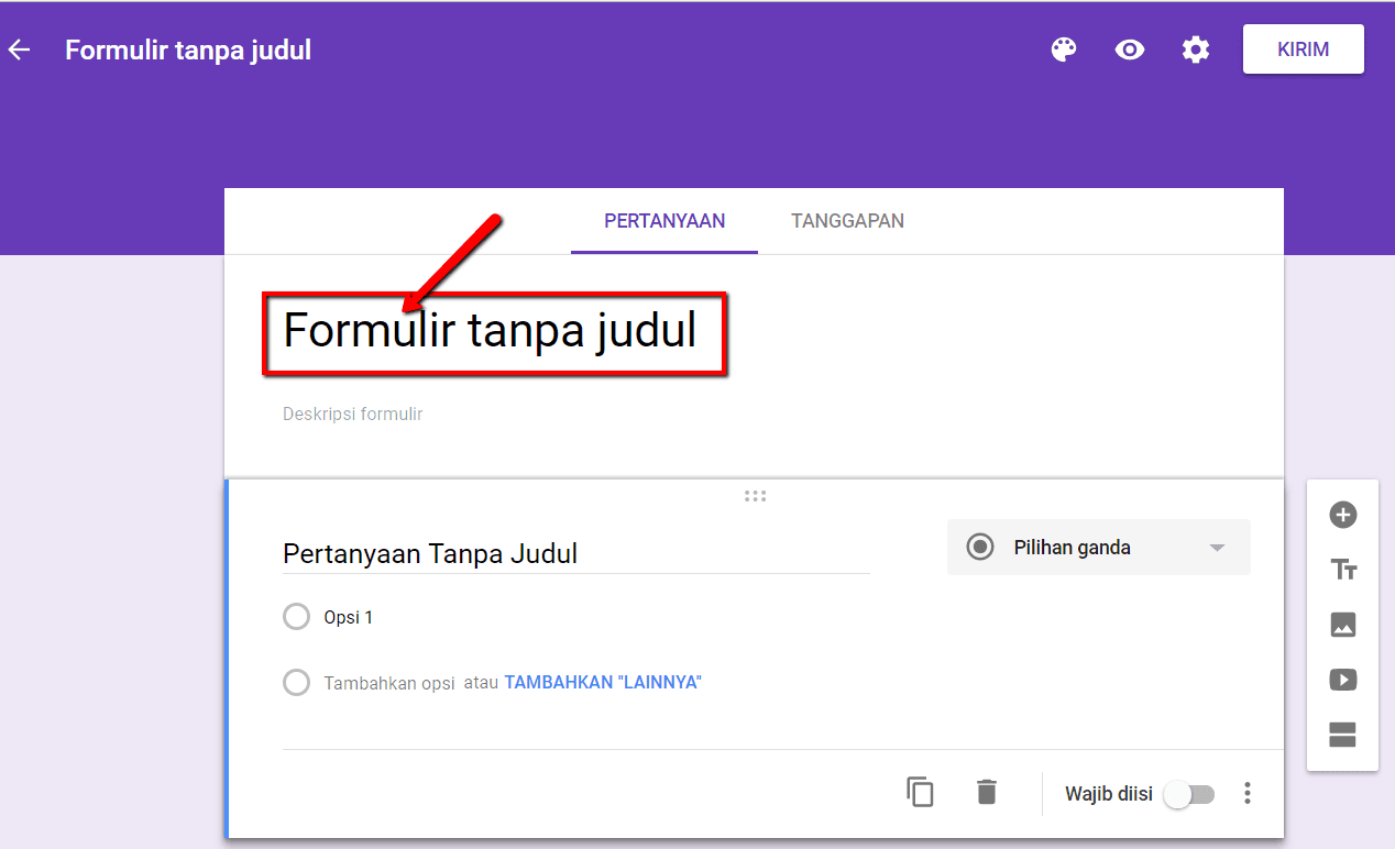 Cara Membuat dan Memanfaatkan Form Online Gratis dari Google Formulir PAKAR TUTORIAL