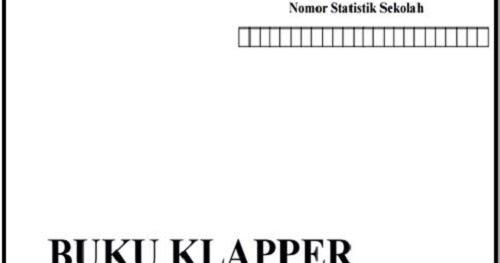 Contoh Buku Klapper PAUD Tahun 2017 Administrasi Sekolah
