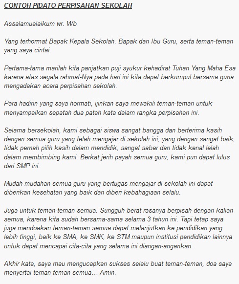 Kata Kata Perpisahan Sekolah Sma Paling Sedih