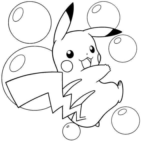 Tranh tô màu Pokemon 07