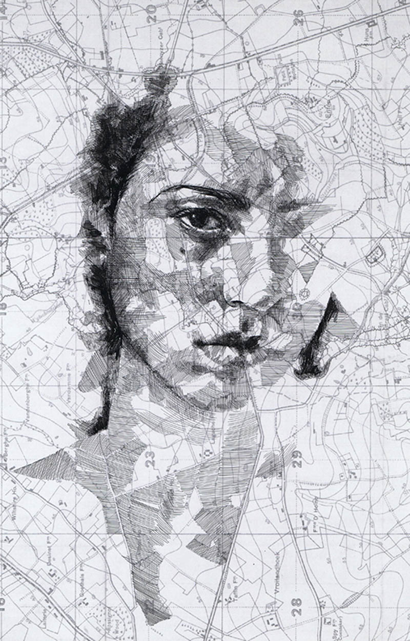 Ed Fairburn Map Portraits