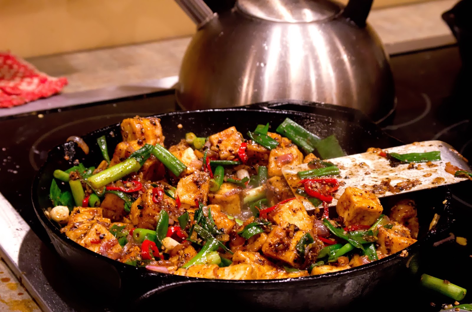 Cooking with Plenty 2 Black Pepper Tofu