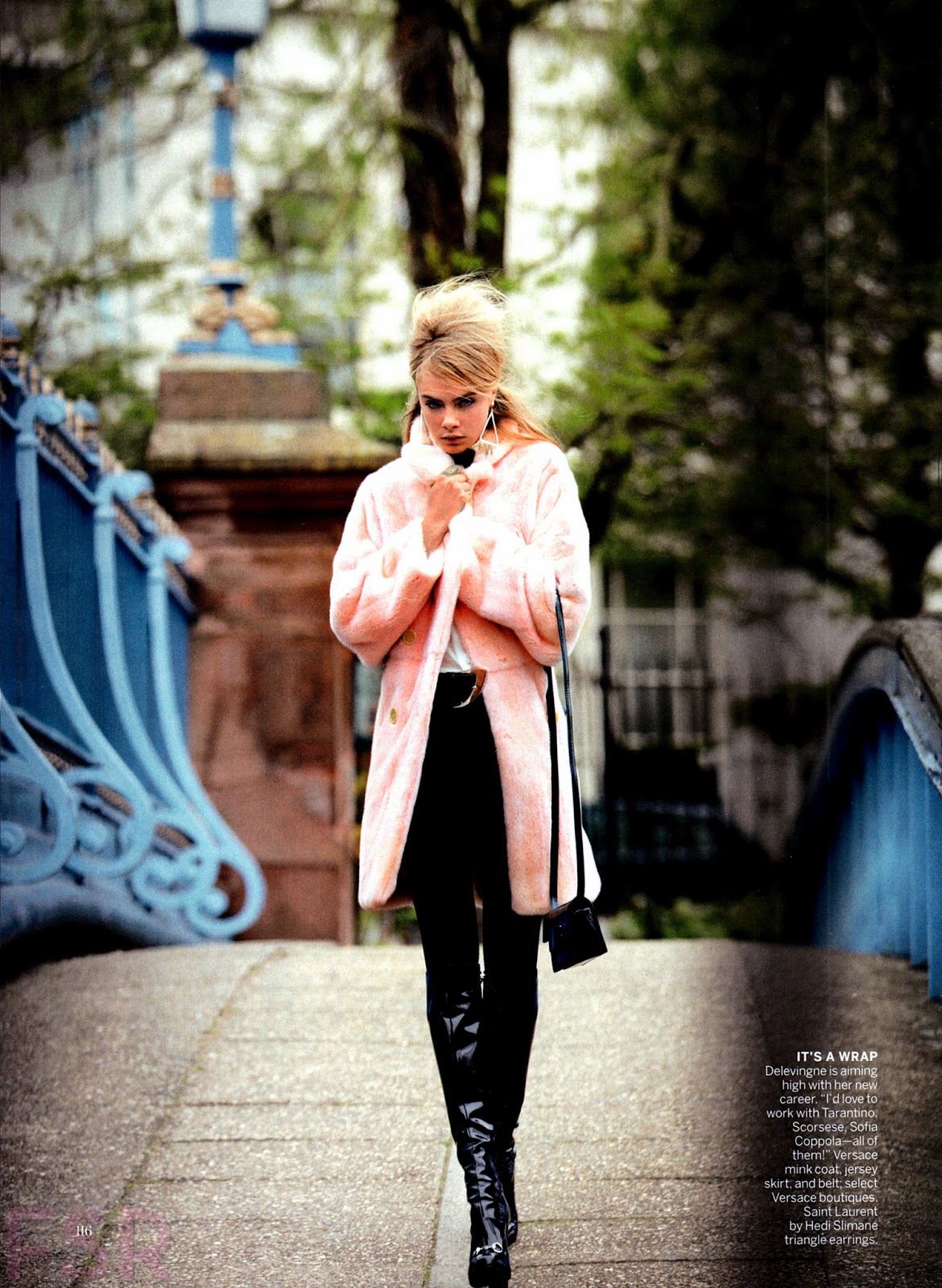 Smartologie: Cara Delevingne for Vogue US July 2014