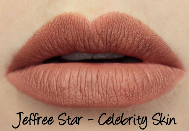 Jeffree Star Velour Liquid Lipstick - Celebrity Skin Swatches & Review