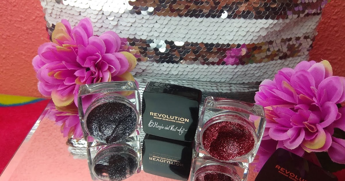 El Mundo del Nail Art Glitter Paste de Makeup Revolution