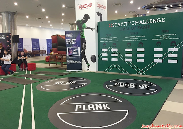 Stay Fit Challenge, StayFit Challenge, Lot 10 Kuala Lumpur, Lot 10 Sports Hub, 1st Anniversary Celebration, Bungee Run, Sit up Challenge, Push Up Challenge, Planking Challenge, Raje Freestyler, Football clinic