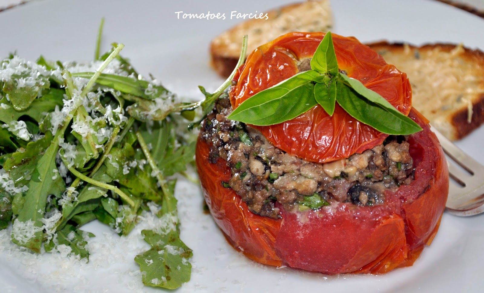 My Carolina Kitchen Stuffed Tomatoes French Style "Tomates Farcies
