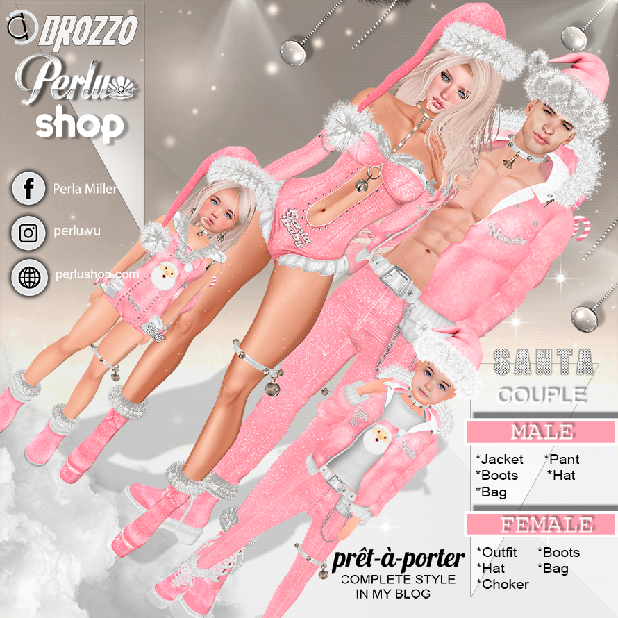 SANTA BABY |P COUPLE BUNDLE - PERLU | DROZZO SHOP