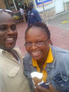 flavian okojie and wife