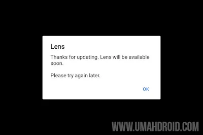 Memperbaiki Google Lens Error di Android