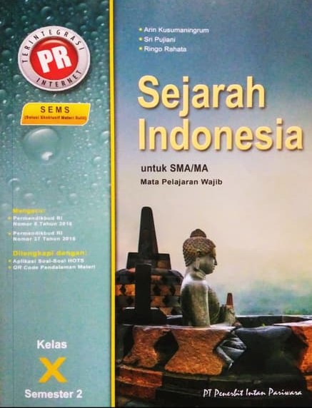 Sejarah Indonesia X - Semester 2 - Pengaruh Hindu-Buddha di Indonesia - Uji Kompetensi 2