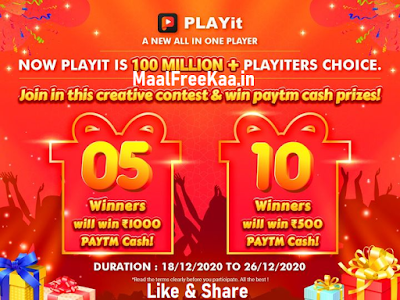 PLAYit Contest
