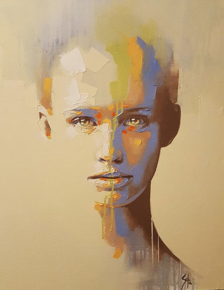 необычные портреты. портрет пастелью. пастель люди. художник tonja sell. портрет пастелью.