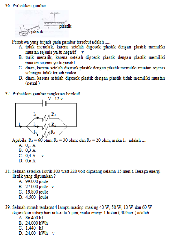 Contoh Soal Usbn Bahasa Inggris Smp 2019