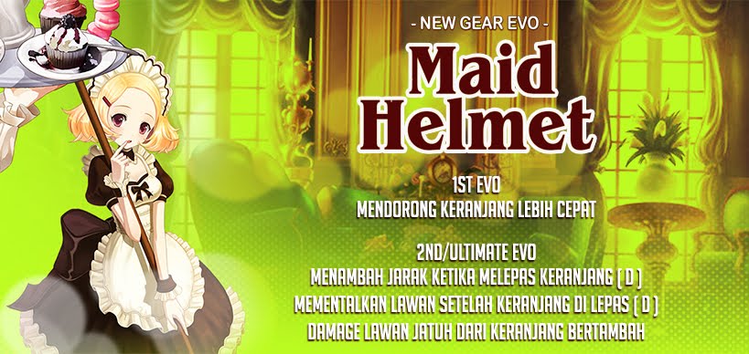 Maid Helmet Evolution Lost Saga Indonesia