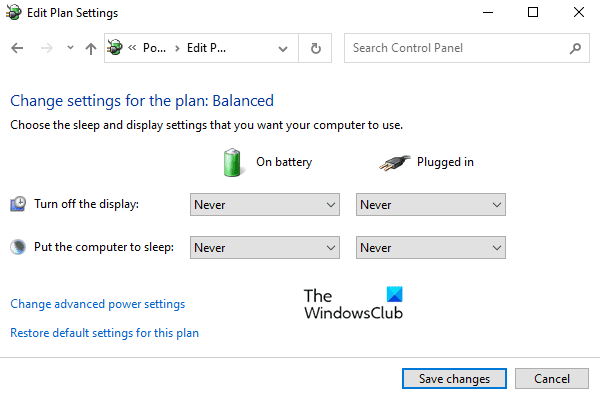 Impedir que se apague la pantalla de Windows 10