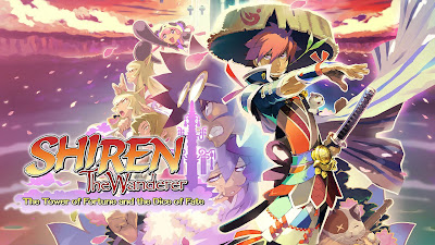 Shiren The Wanderer The Tower Of Fortune And The Dice Of Fate Game Logo