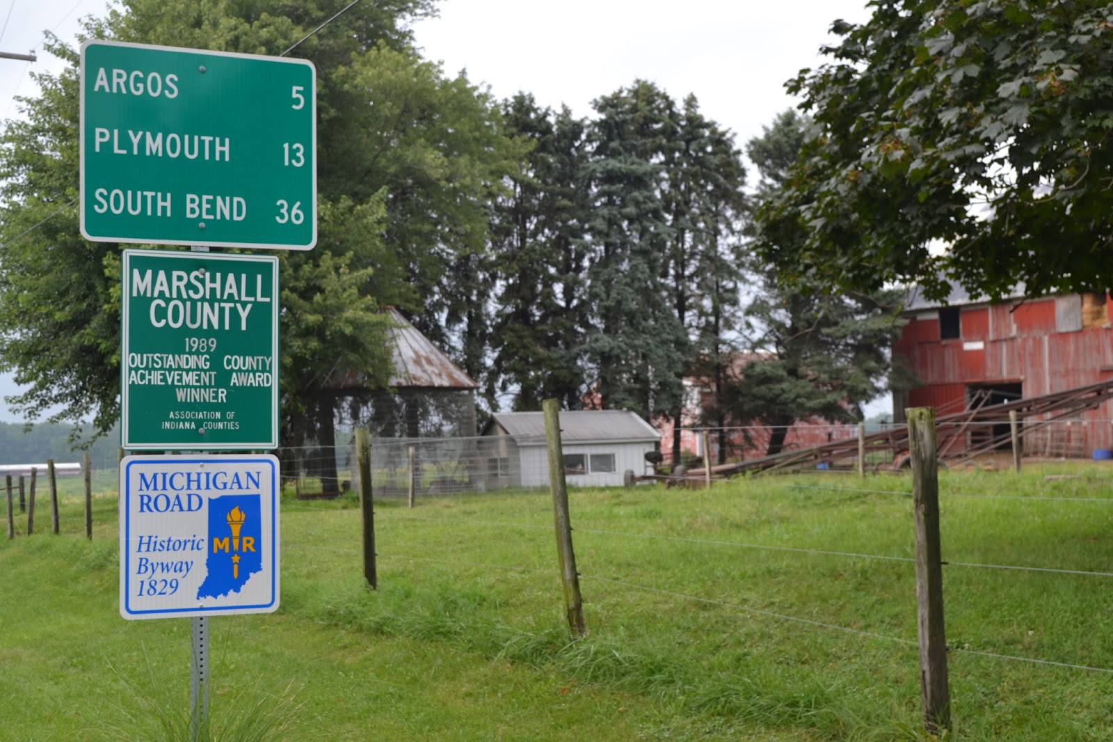 Hoosier Happenings: Historic Michigan Road signs are popping up!