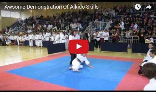 Awsome Demonstration Of Aikido Skills 