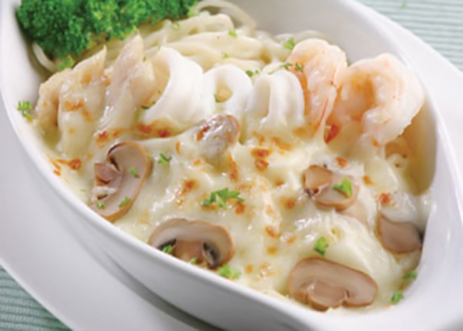 طريقه عمل طاجن الجمبري بالكريمه