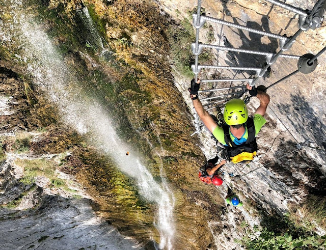 ferrata signora delle acque rio ruzza ballino