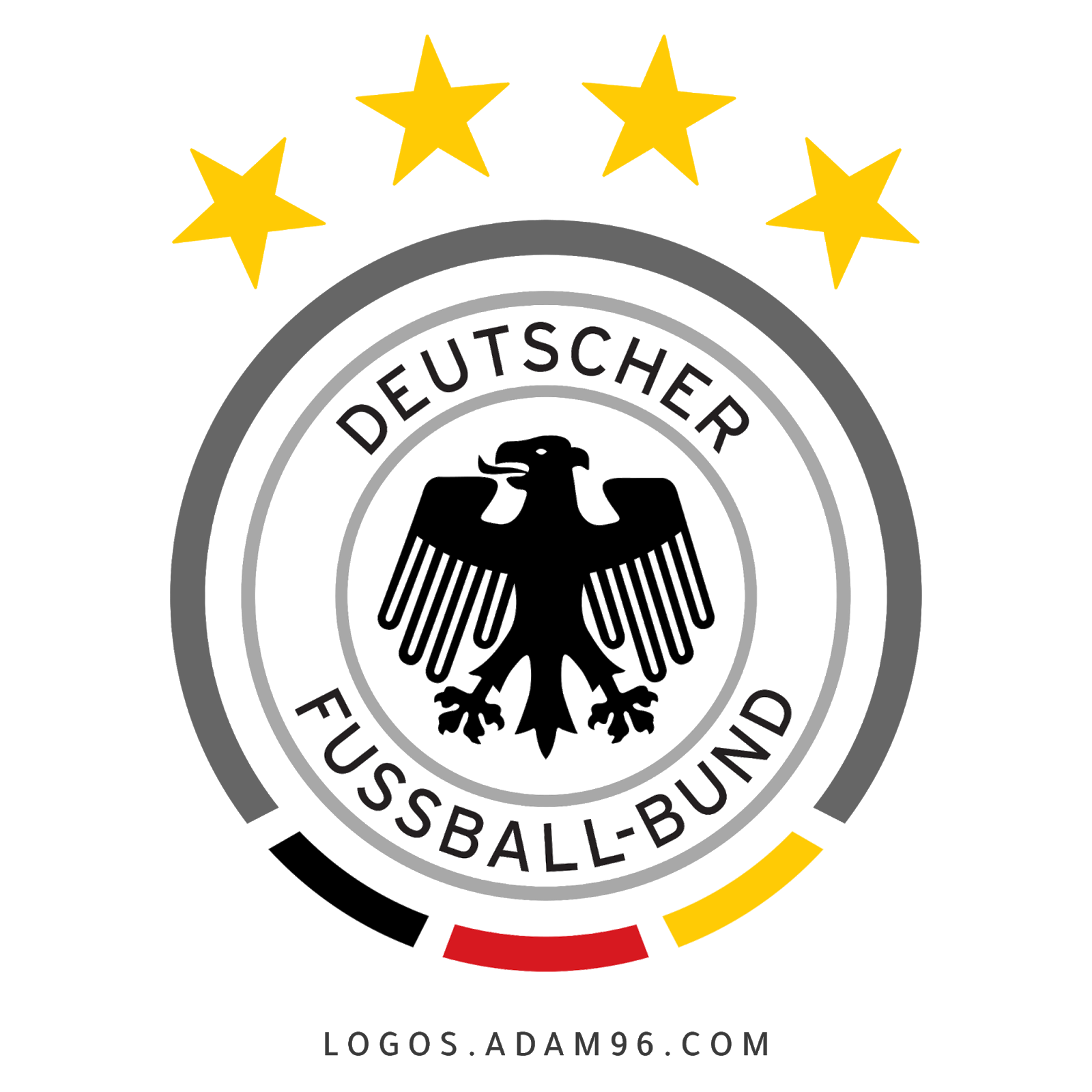 تحميل شعار منتخب ألمانيا لكرة القدم الرسمي بجودة عالية PNG