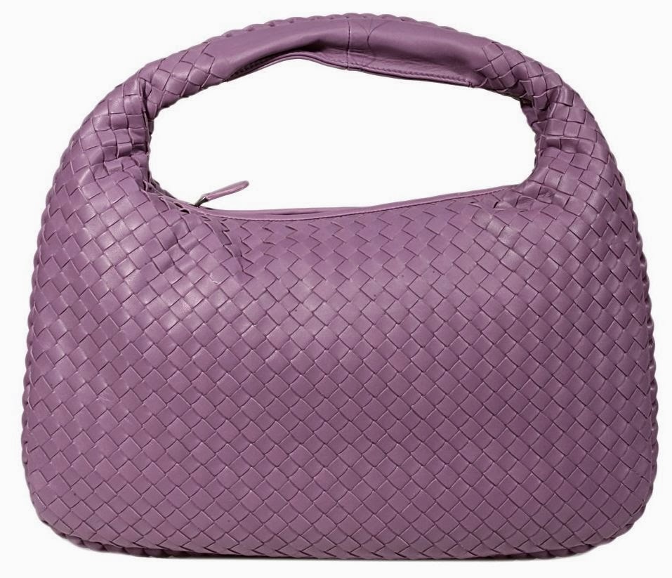 Bottega Corot Lilac Purple Large Shoulder Bag