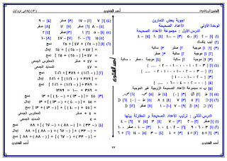 مذكرة رياضيات للصف السادس الابتدائى الترم الثانى للاستاذ احمد الشنتوري