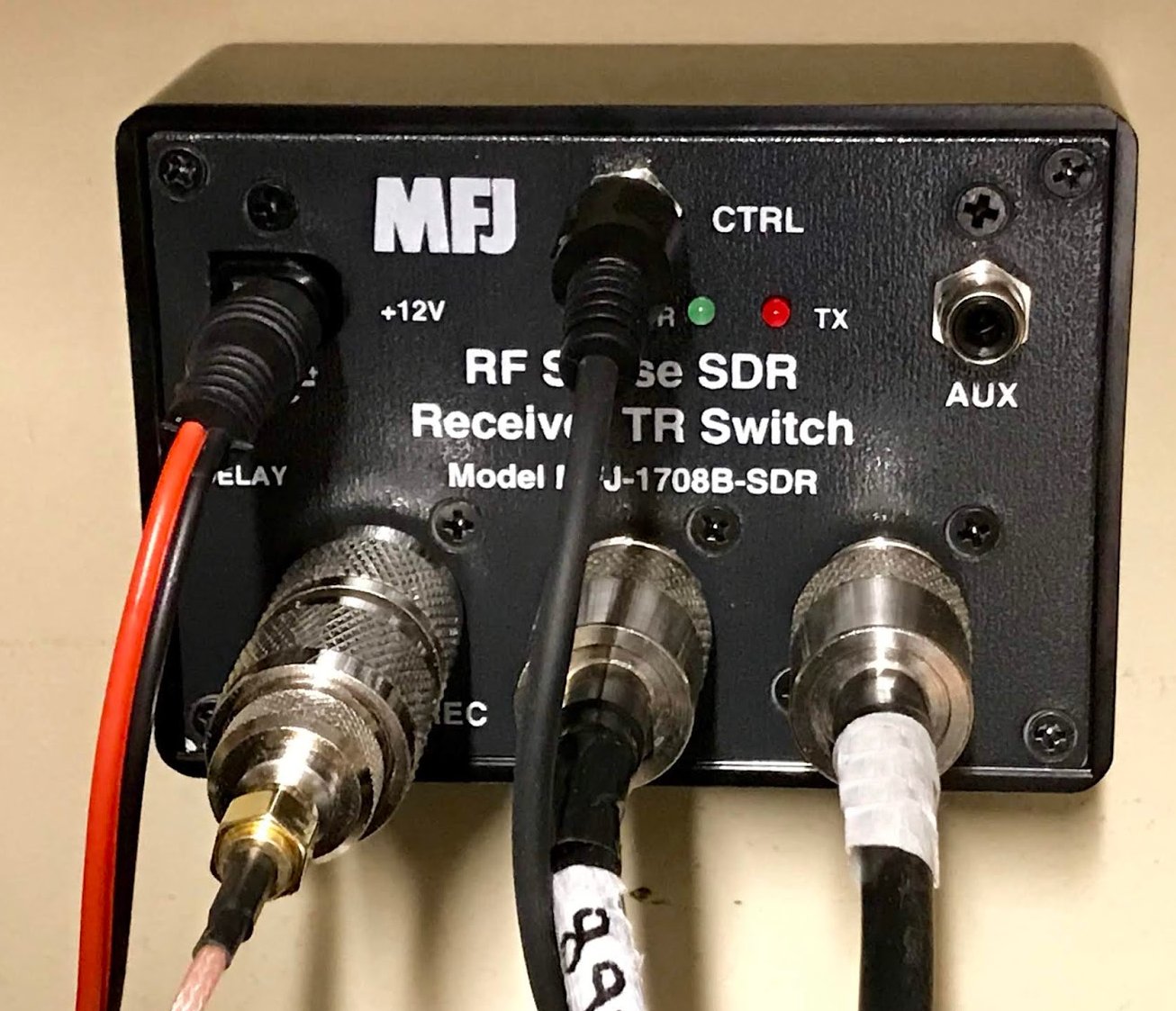 MFJ1708BSDR, Transmit/Receive Switch For SDR, 51 OFF
