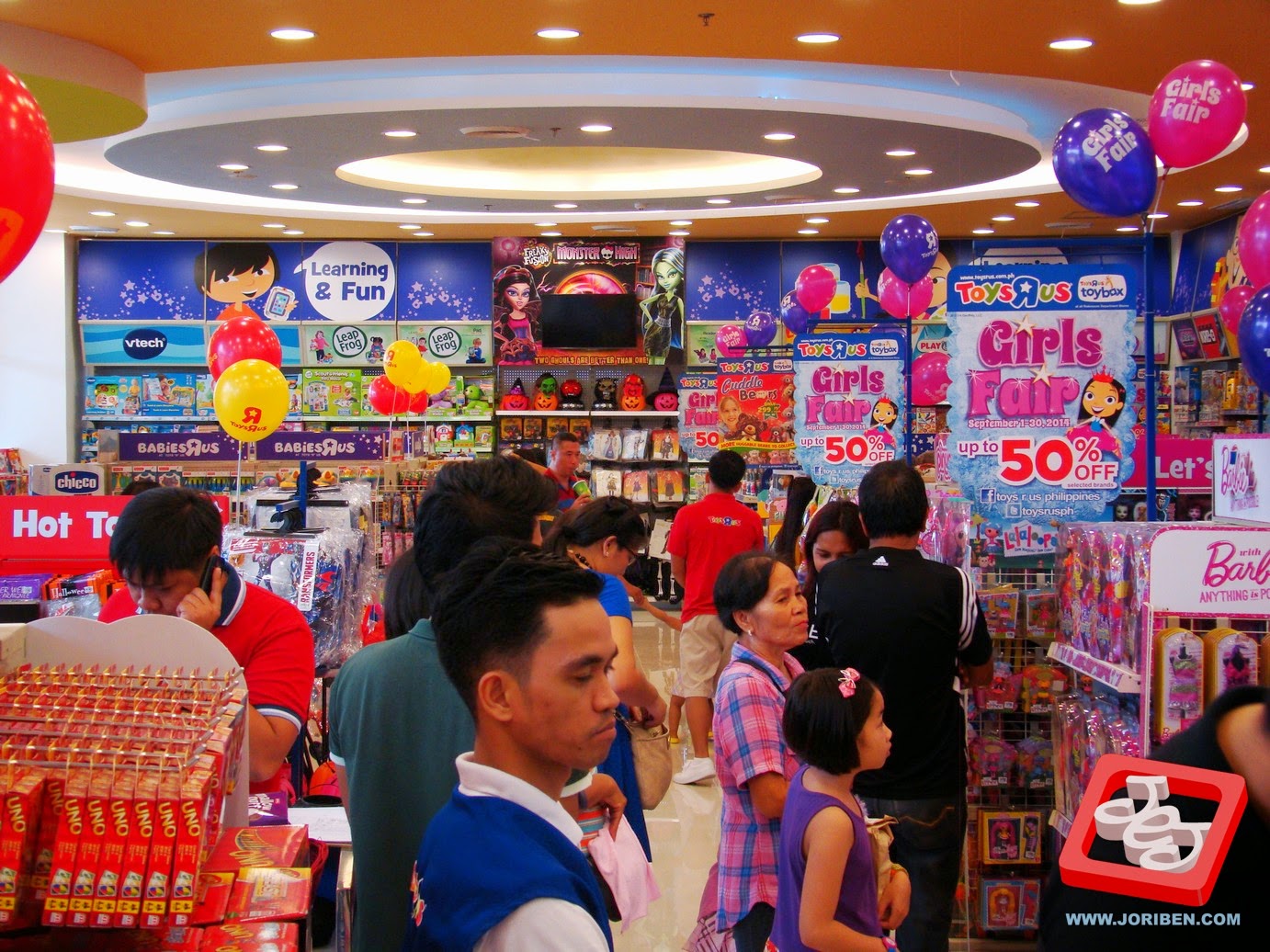 Toys R Us 21st Store in PH Opens with Robinsons Place Antipolo Jori's