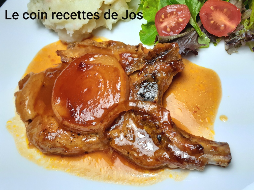 Le coin recettes de Jos CÔTELETTES DE PORC AU SIROP D'ÉRABLE Le coin recettes de Jos CÔTELETTES DE PORC AU SIROP D'ÉRABLE