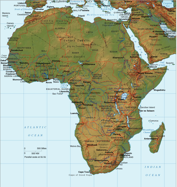 Afrika Karte Bilder Fotos | Europa Karte Region Provinz Bereich