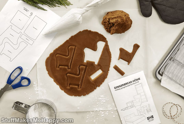 For Christmas, IKEA Invites You To Recreate Its Gingerbread Furniture