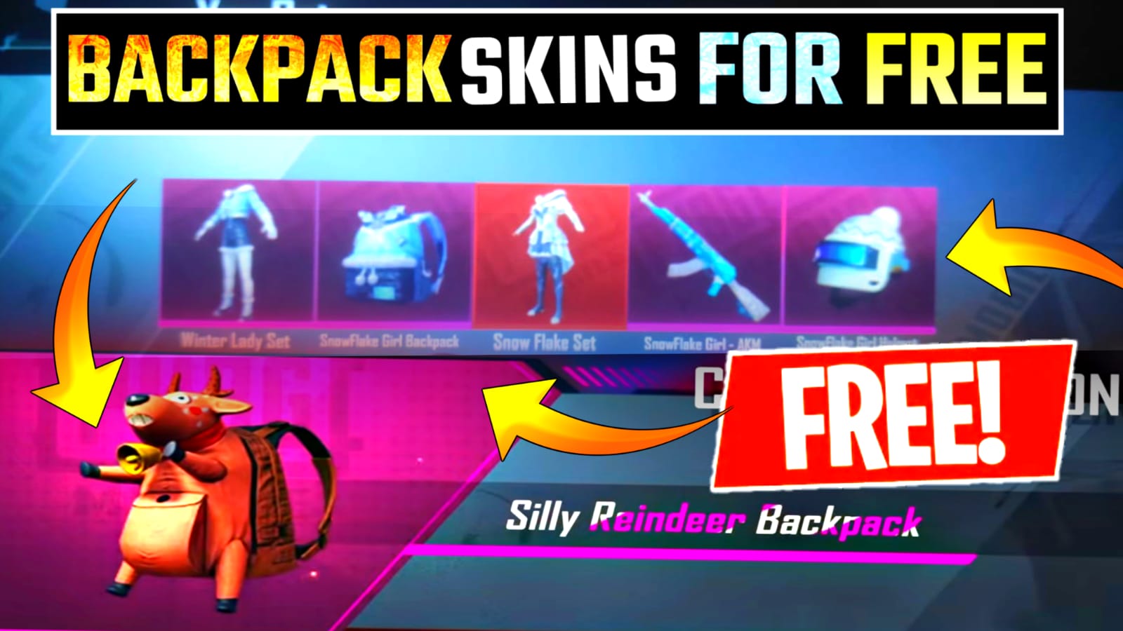 How To Get Backpack Skin In Pubg