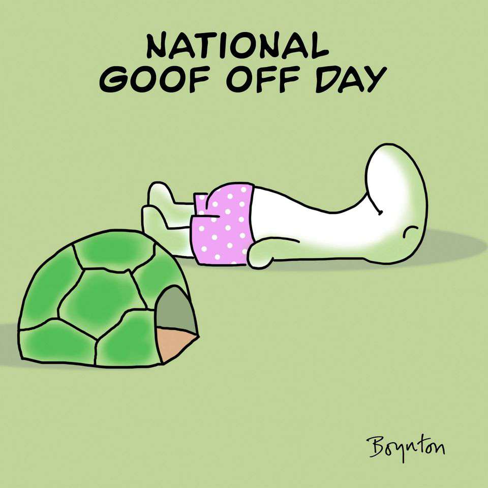 National Goof Off Day Wishes Photos