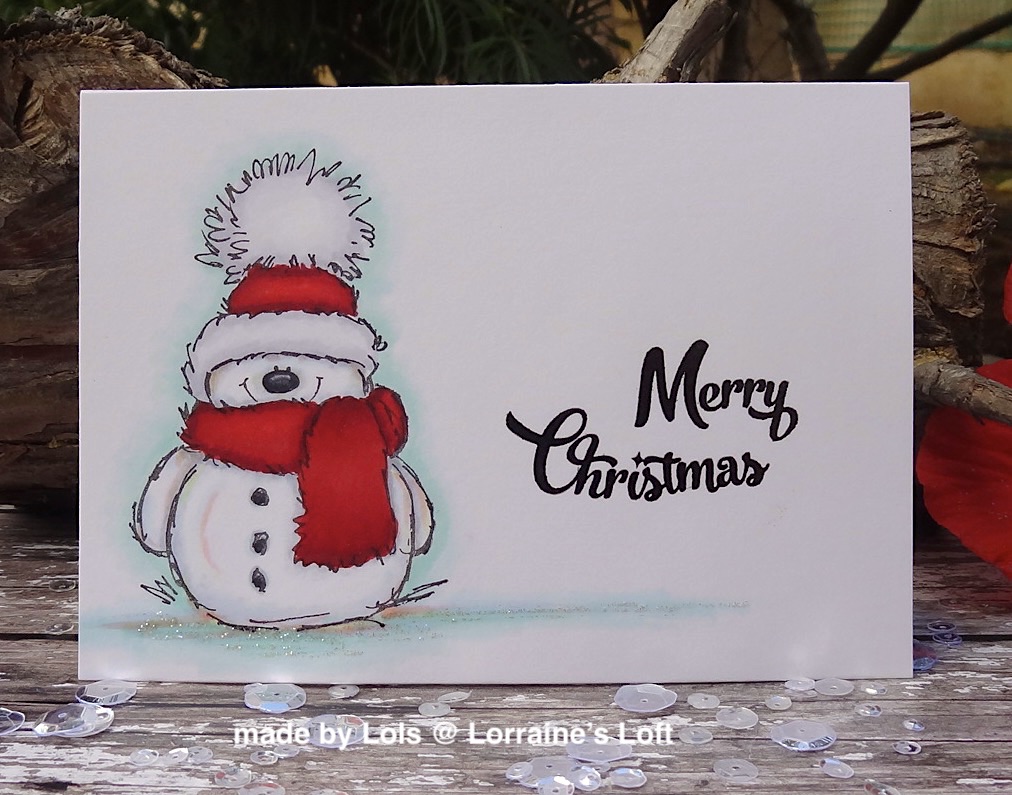 Lorraine's Loft Penny Black Snowy