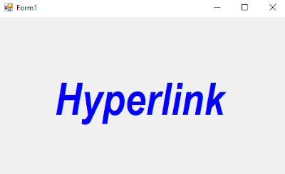 Cara Membuat Hyperlink atau Buka Link di VB.Net