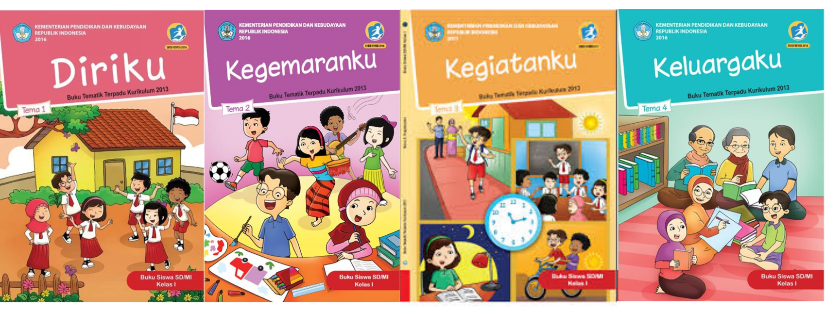 RPP Daring Kelas 1 Semester 1 SD/MI Kurikulum 2013 Edisi