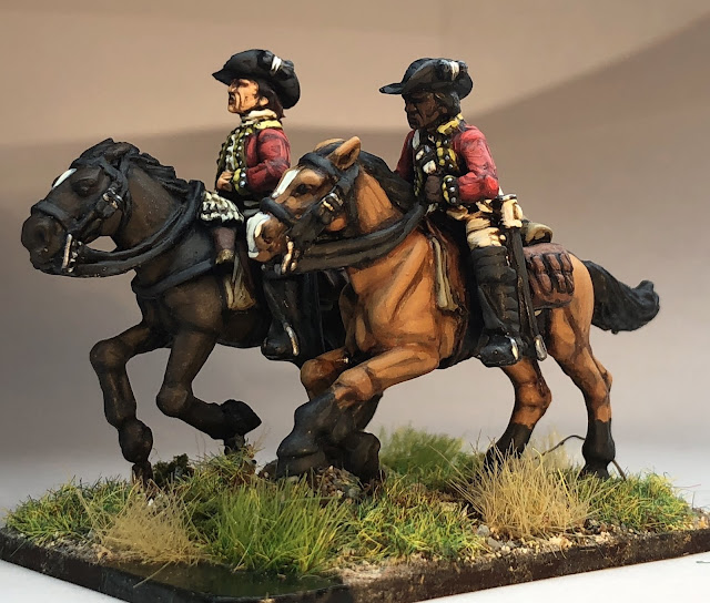 South Carolina mounted loyalists and Major Coffin (Eutaw Springs, 1781