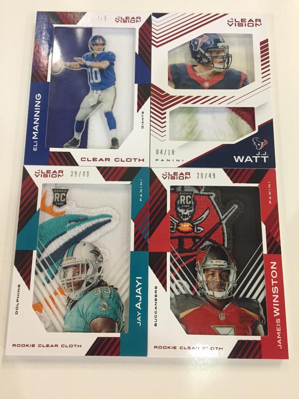 Sports Cards Plus Store Blog 2015 PANINI CLEAR VISION FOOTBALL SNEAK
