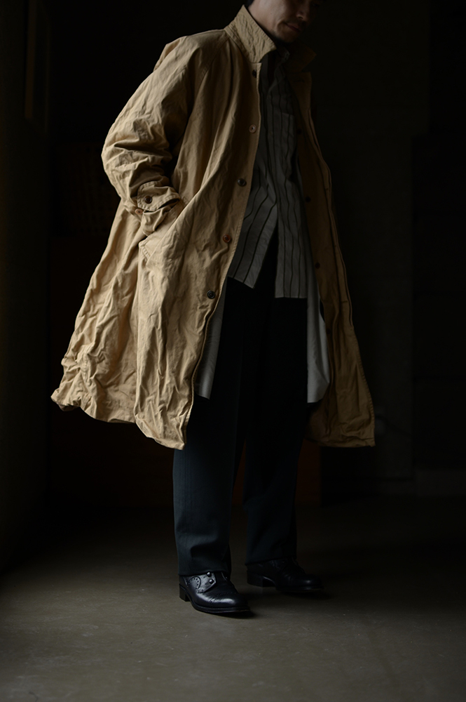 The crooked Tailor　 Long Balmacaan Coat