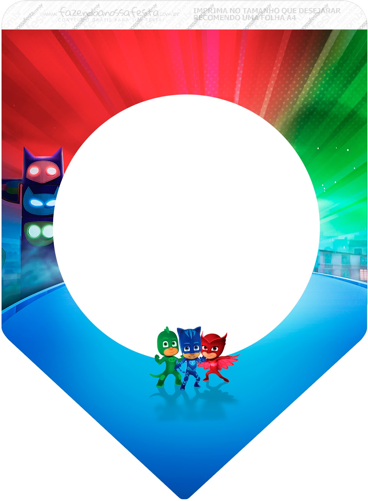 PJ Masks Free Party Printables. Oh My Fiesta! in english