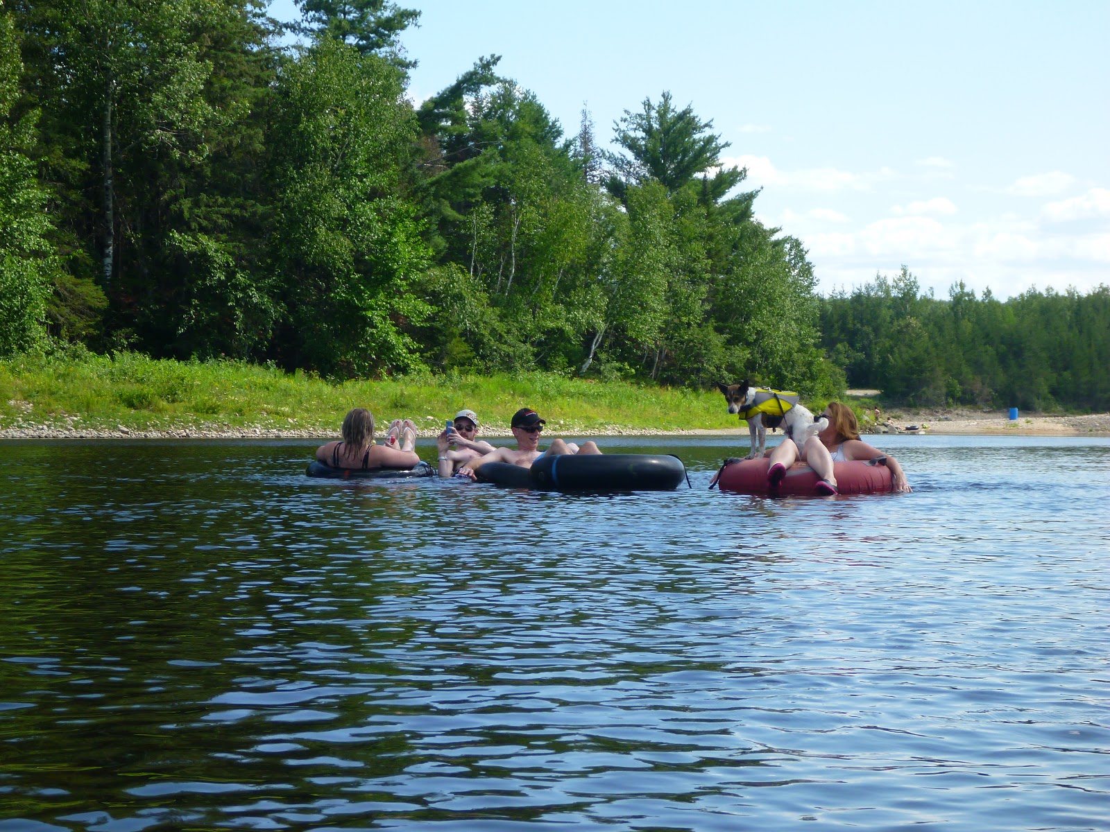 Ride Reports and Other Drivel 2020 Tubing down the Little West