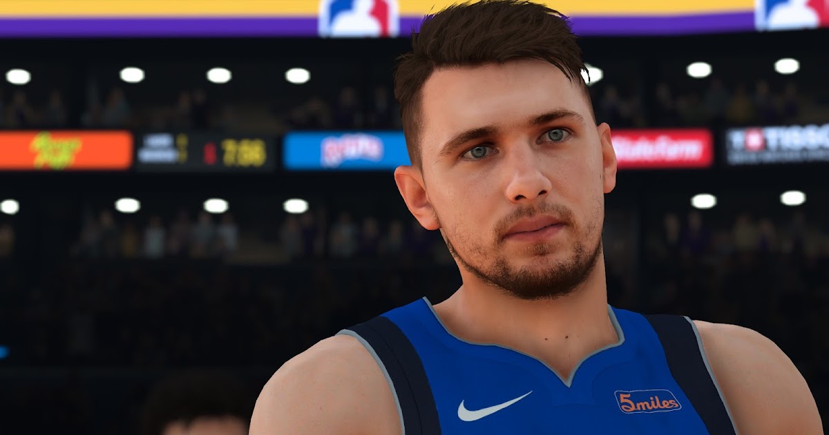 NBA 2K19 Luka Doncic Cyberface by Mr. Star Shuajota