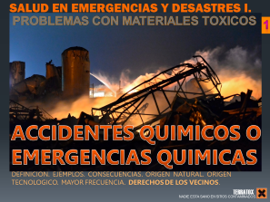 SALUD en EMERGENCIAS y DESATRES I.