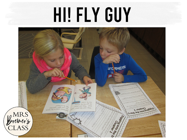 Our class LOVES Fly Guy! Here are some fun Fly Guy book study companion activities to go with the books by Tedd Arnold. Perfect for whole class guided reading, small groups, or individual study packs. Packed with lots of fun literacy ideas and standards based guided reading activities. Common Core aligned. Grades 1-2 #bookstudies #bookstudy #novelstudy #1stgrade #2ndgrade #literacy #guidedreading #flyguy