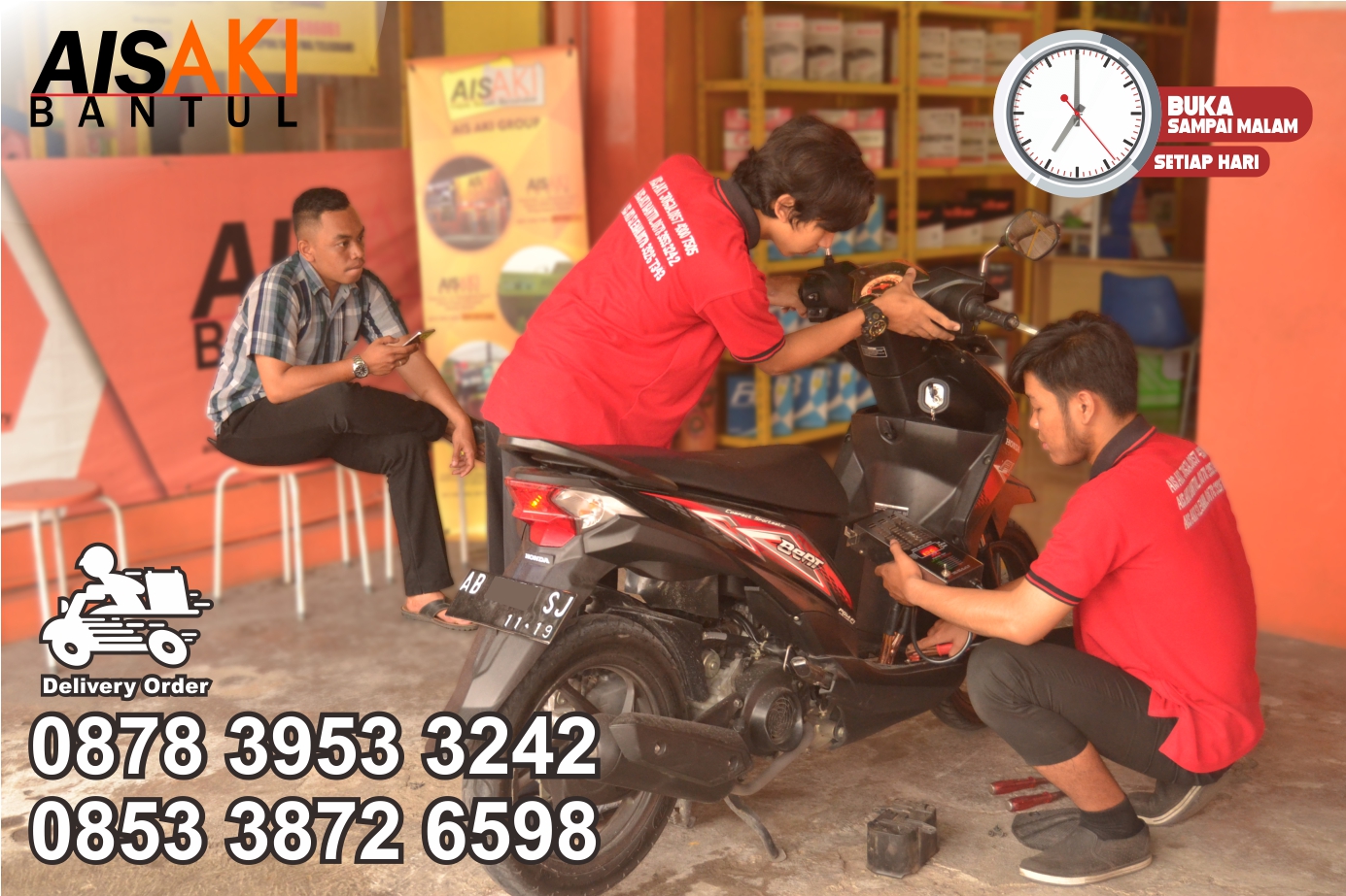 Pusat Aki Murah Berkualitas AIS AKI BANTUL YOGYAKARTA: Ganti aki cepat