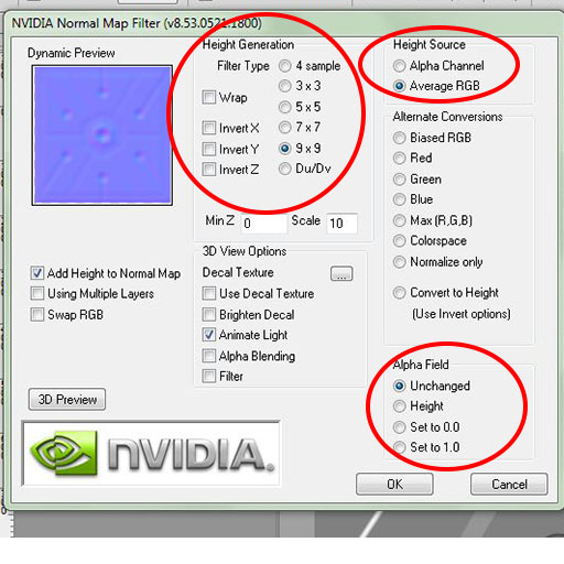 nvidia normal map tool mac