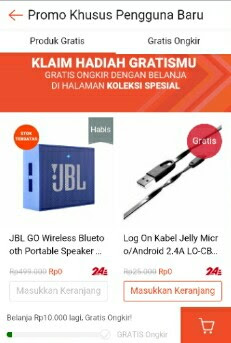 hadiah gratis shopee untuk pengguna baru