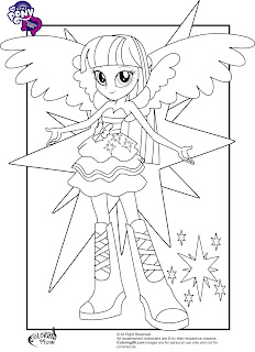 mlp twilight sparkle equestria girls coloring pages